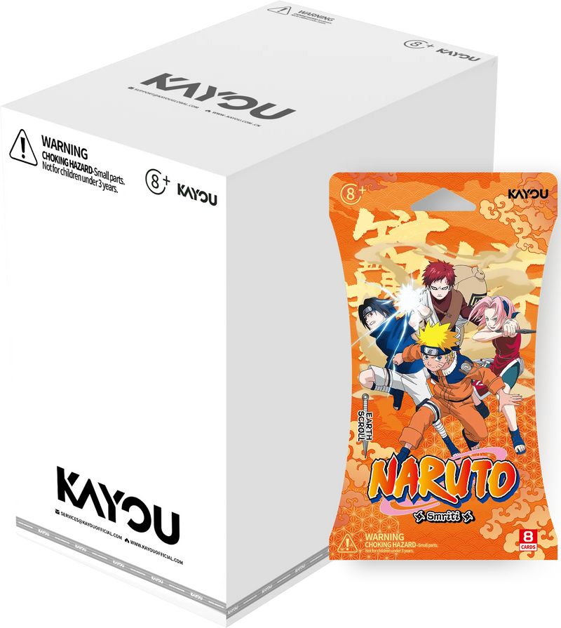 Booster Kayou Naruto Earth Scroll Série 1 (EN) – sachet et carton officiels