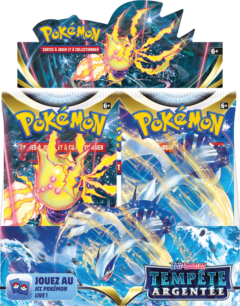 Pokémon EB12 Tempête Argentée – Booster – Display 36 boosters (FR)