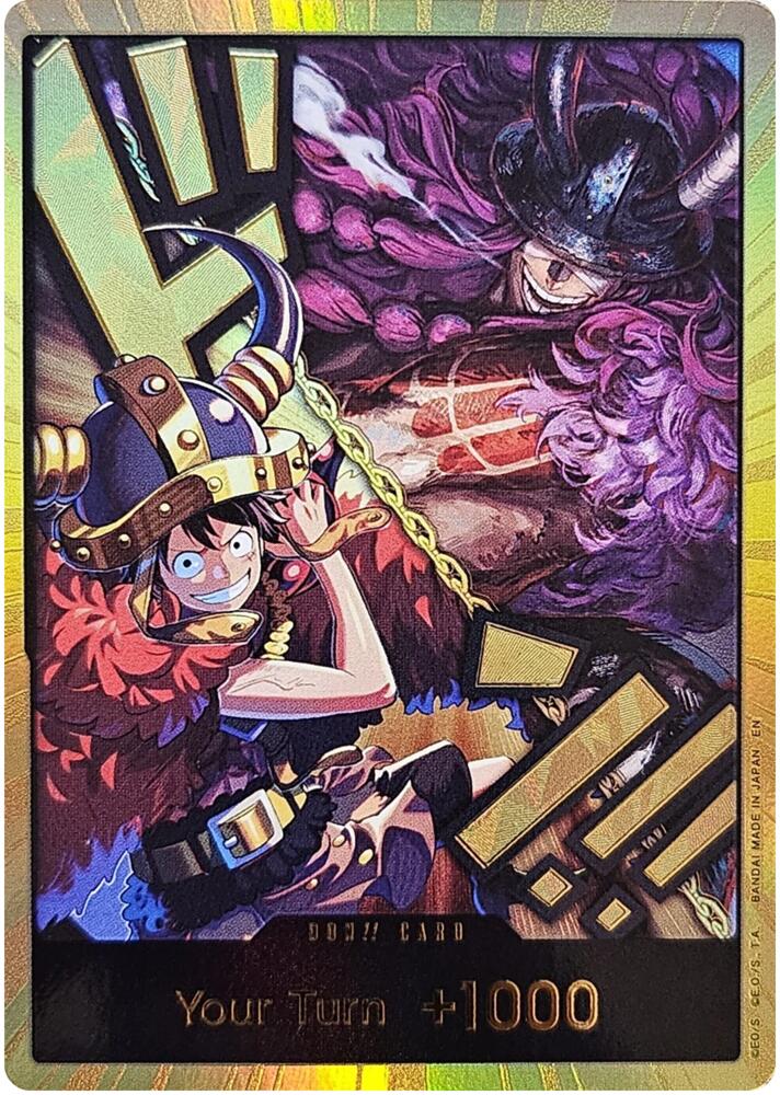 Don!! (OP17 Luffy & Loki) (Luffy & Loki · Gold Foil) · The World's Strongest Warriors DON-OP17-Luffy-Loki · FR