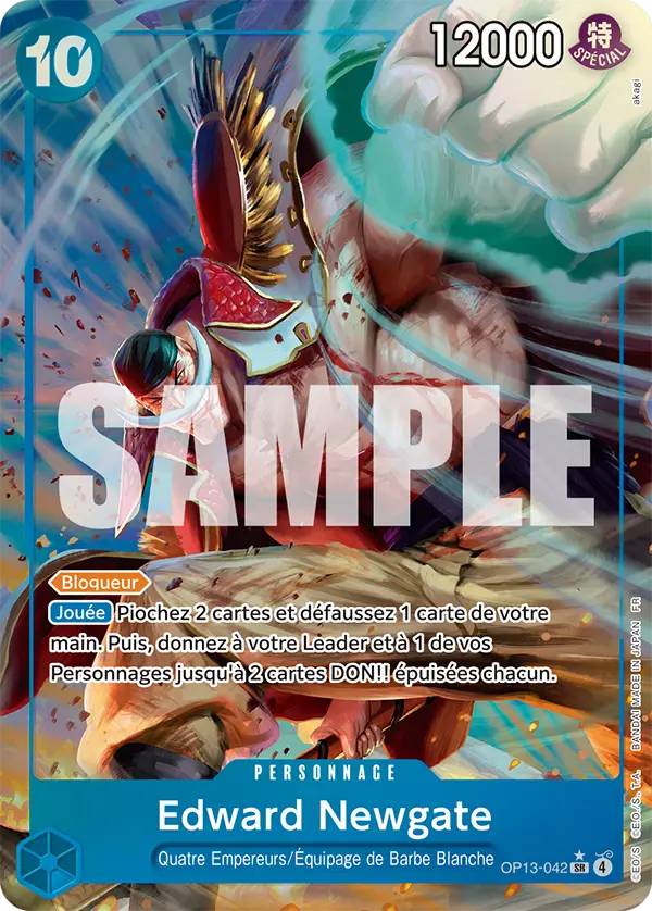Edward.Newgate (Alternate Art) (Edward Newgate (Alternate Art)) · Carrying on His Will OP13-042 · FR