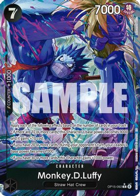 Monkey.D.Luffy (OP15-092) (Alternate Art) · Adventure on Kami's Island OP15-092 · EN