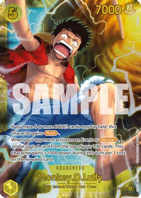 Monkey.D.Luffy (OP15-119) · Adventure on Kami's Island OP15-119 · EN