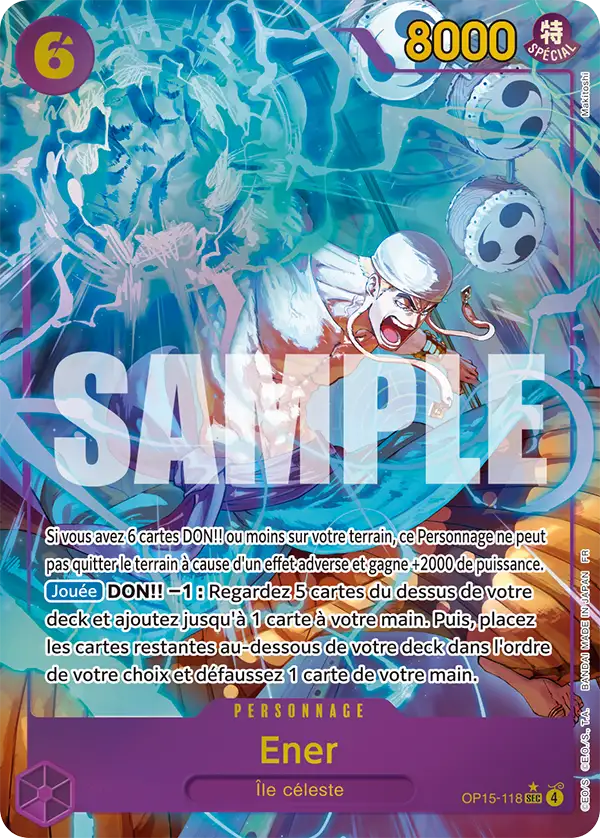 Enel (Alternate Art) (Ener (Alternate Art)) · Adventure on Kami's Island OP15-118 · FR