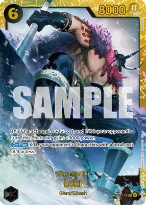 Loki · The World's Strongest Warriors OP17-119 · EN