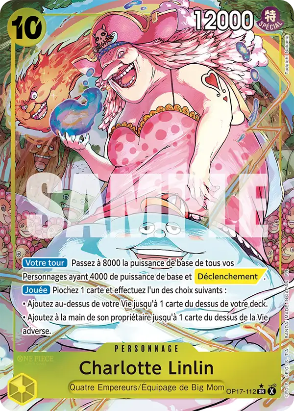Charlotte Linlin (Alternate Art) · The World's Strongest Warriors OP17-112 · FR