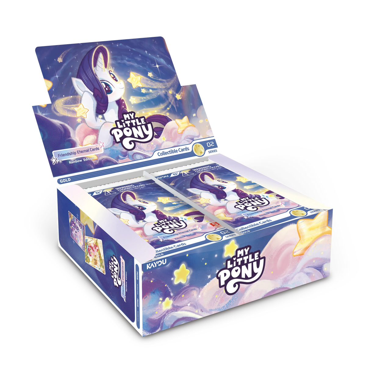 Kayou My Little Pony Rainbow Edition Série 2 – présentoir officiel de boosters (EN)