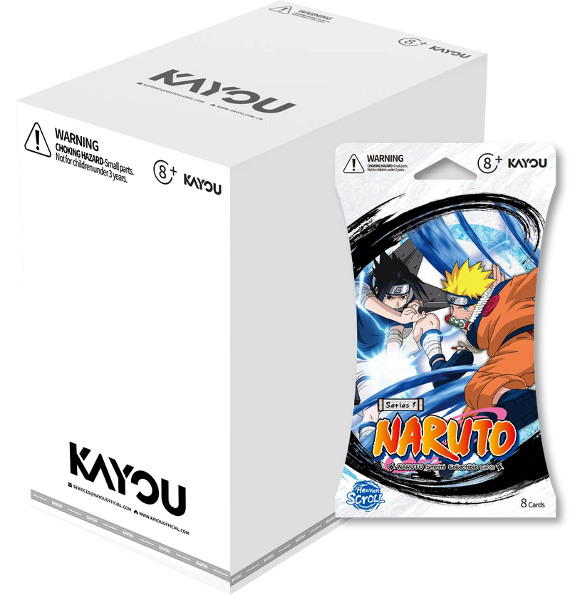 Booster Kayou Naruto Heaven Scroll Série 1 (EN) – blister et carton officiels