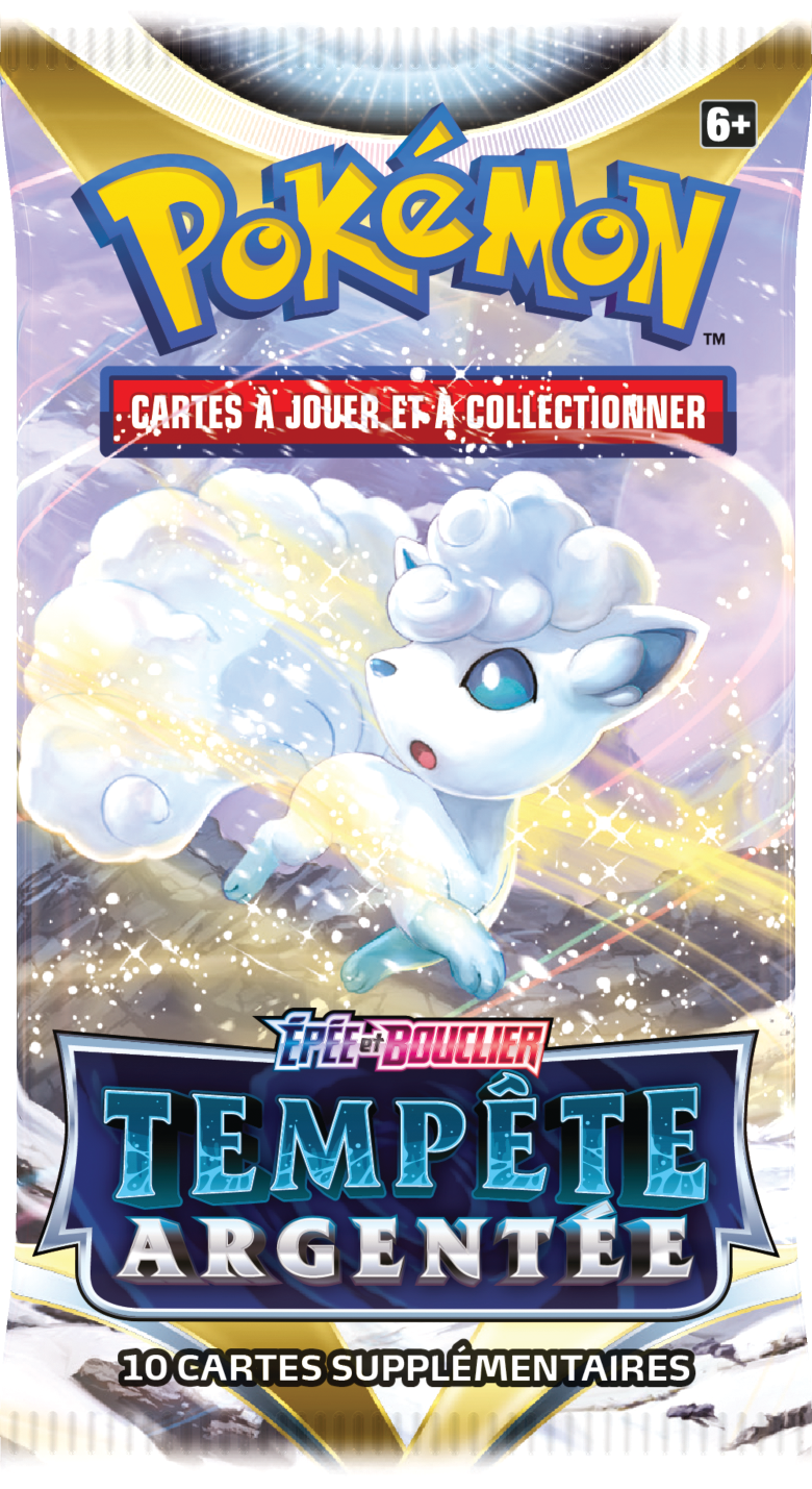 Booster Pokémon Tempête Argentée EB12 (FR) – illustration Goupix d’Alola
