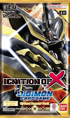 Digimon Card Game BT-27 Ignition of X — booster (version anglaise)
