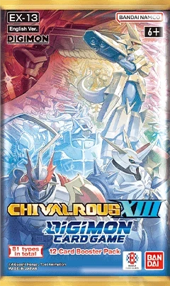 Digimon Card Game EX-13 Chivalrous XIII — booster (version anglaise)