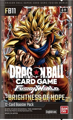 Dragon Ball Super Card Game Fusion World FB-11 Brightness of Hope — booster (version anglaise)