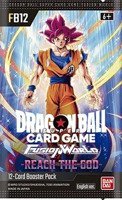 Dragon Ball Super Card Game Fusion World FB-12 Reach the God — booster (version anglaise)