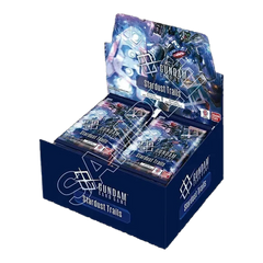 Gundam Card Game GD-06 Stardust Trails — display (version anglaise)