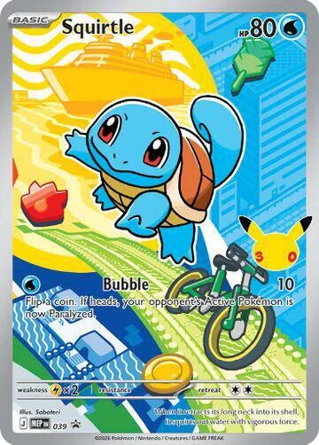 Carte Pokémon Carapuce (Squirtle) MEP 039 – version française
