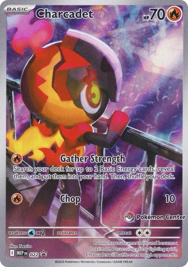 Carte Pokémon Charbambin (Charcadet) MEP 022 – version française