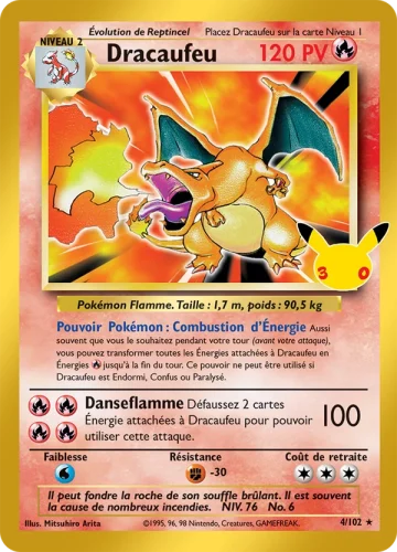 Dracaufeu · 30C 001/30 · FR