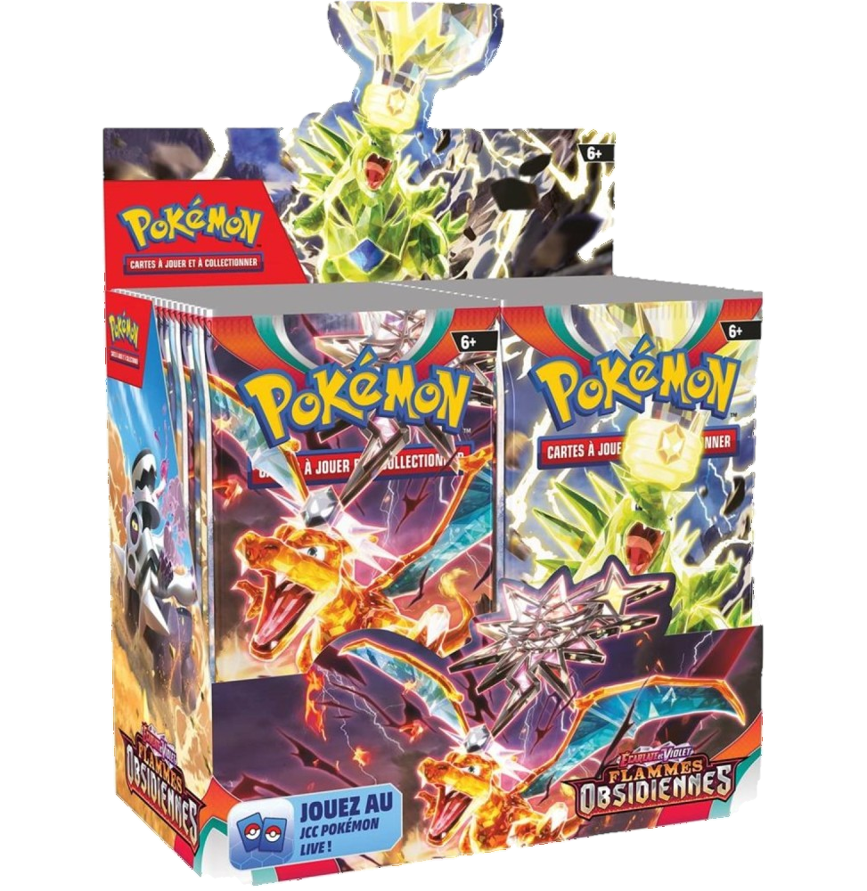 Pokémon EV03 Flammes Obsidiennes – Booster (FR)