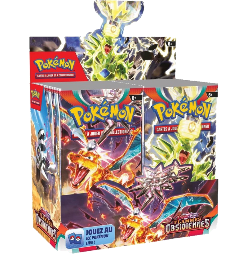 Pokémon EV03 Flammes Obsidiennes – Booster (FR)