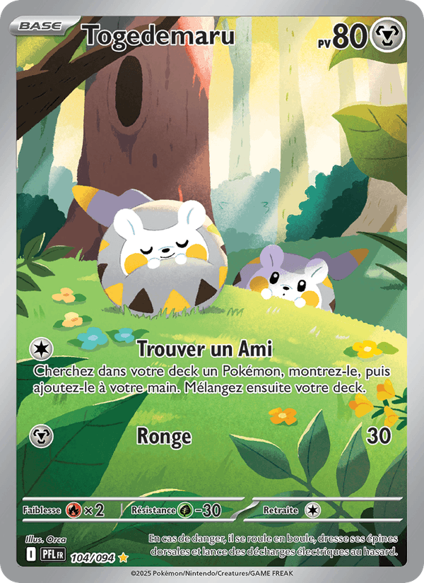 Carte Pokémon Togedemaru PFL 104/94 – version française