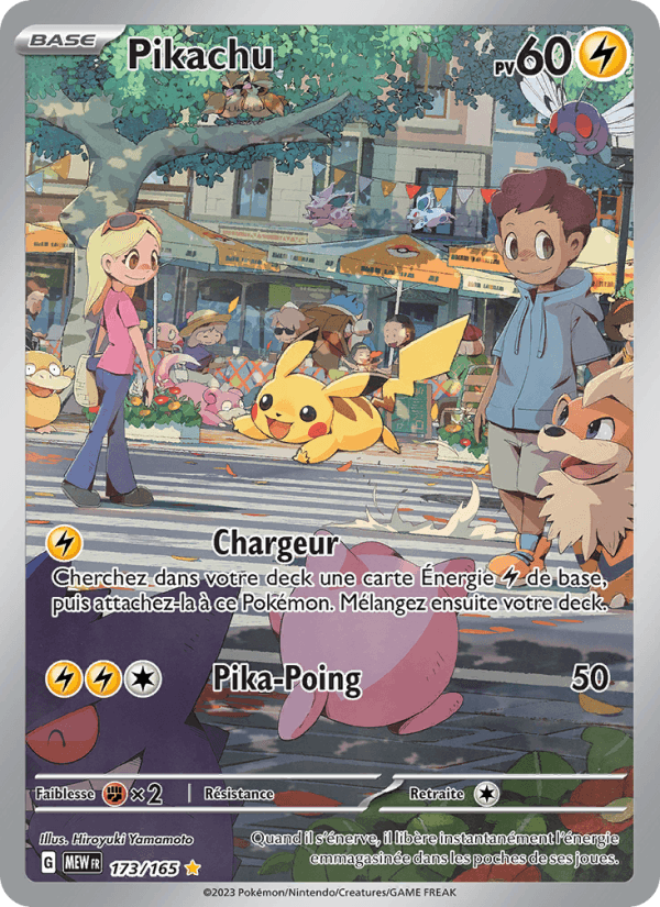 Pikachu · 151 173/165 · FR