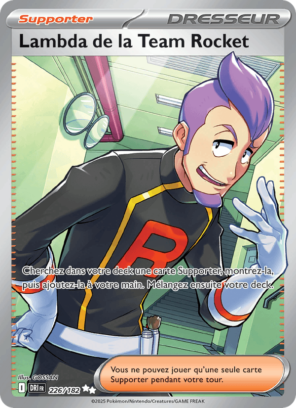Lambda de la Team Rocket · RVD 226/182 · FR