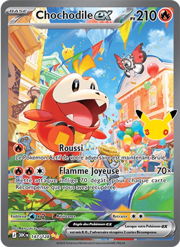 Chochodile-ex · 30C 147/128 · FR