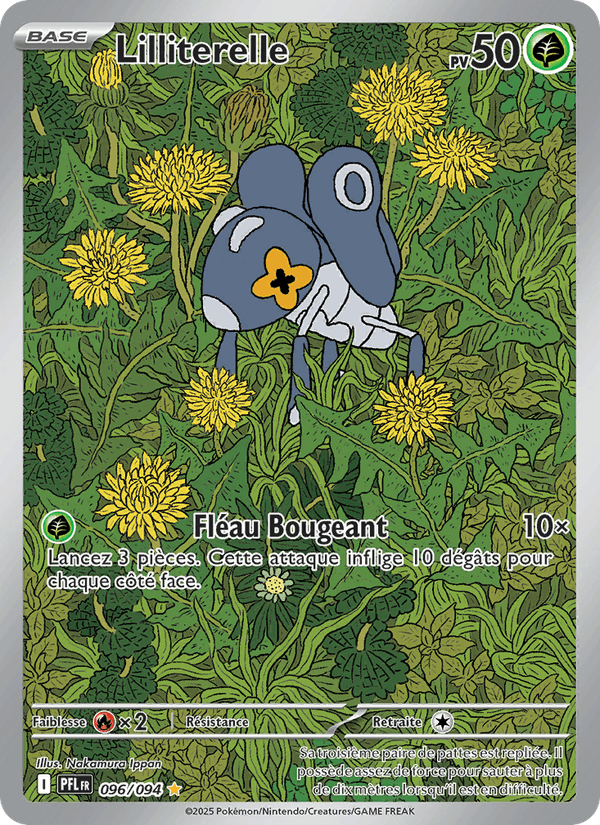 Carte Pokémon Lilliterelle (Nymble) PFL 096/94 – version française