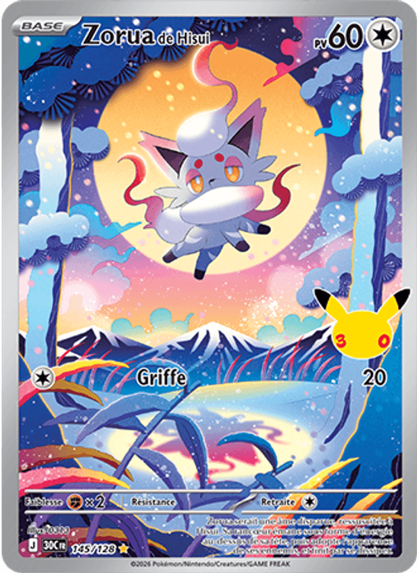 Zorua de Hisui · 30C 145/128 · FR