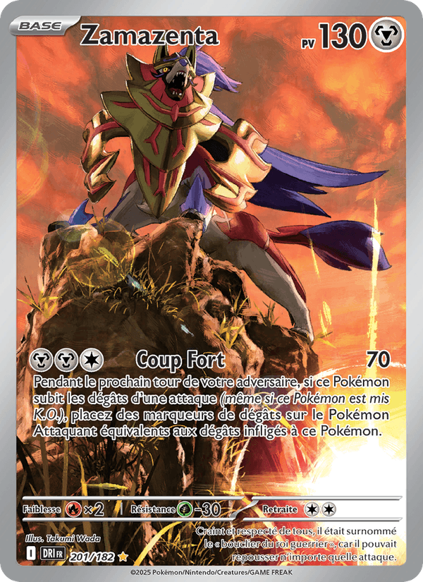 Zamazenta · RVD 201/182 · FR