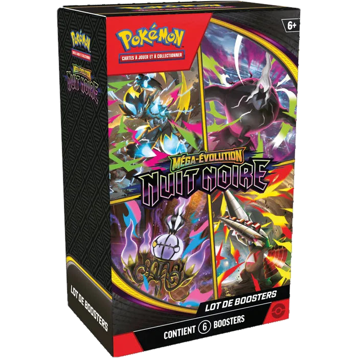 Pokémon ME05 Nuit Noire – Bundle 6 boosters (FR)