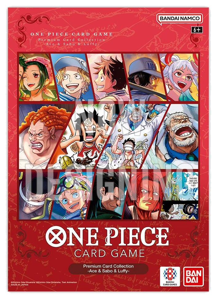 One Piece Card Game – Premium Card Collection Best Selection -Ace & Sabo & Luffy- (EN) – visuel officiel provisoire Bandai