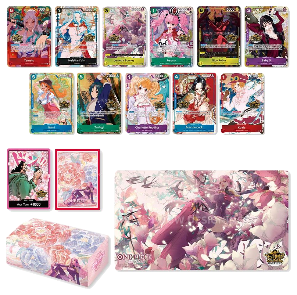 One Piece Card Game – Chinese Version 3rd Anniversary Set (EN) – visuel officiel Bandai