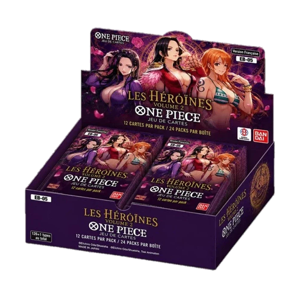 Display One Piece Card Game EB-05 Les Héroïnes volume 2 (version française), 24 boosters