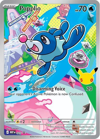 Carte Pokémon Otaquin (Popplio) MEP 045 – version française