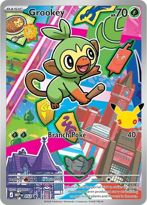 Carte Pokémon Ouistempo (Grookey) MEP 052 – version française