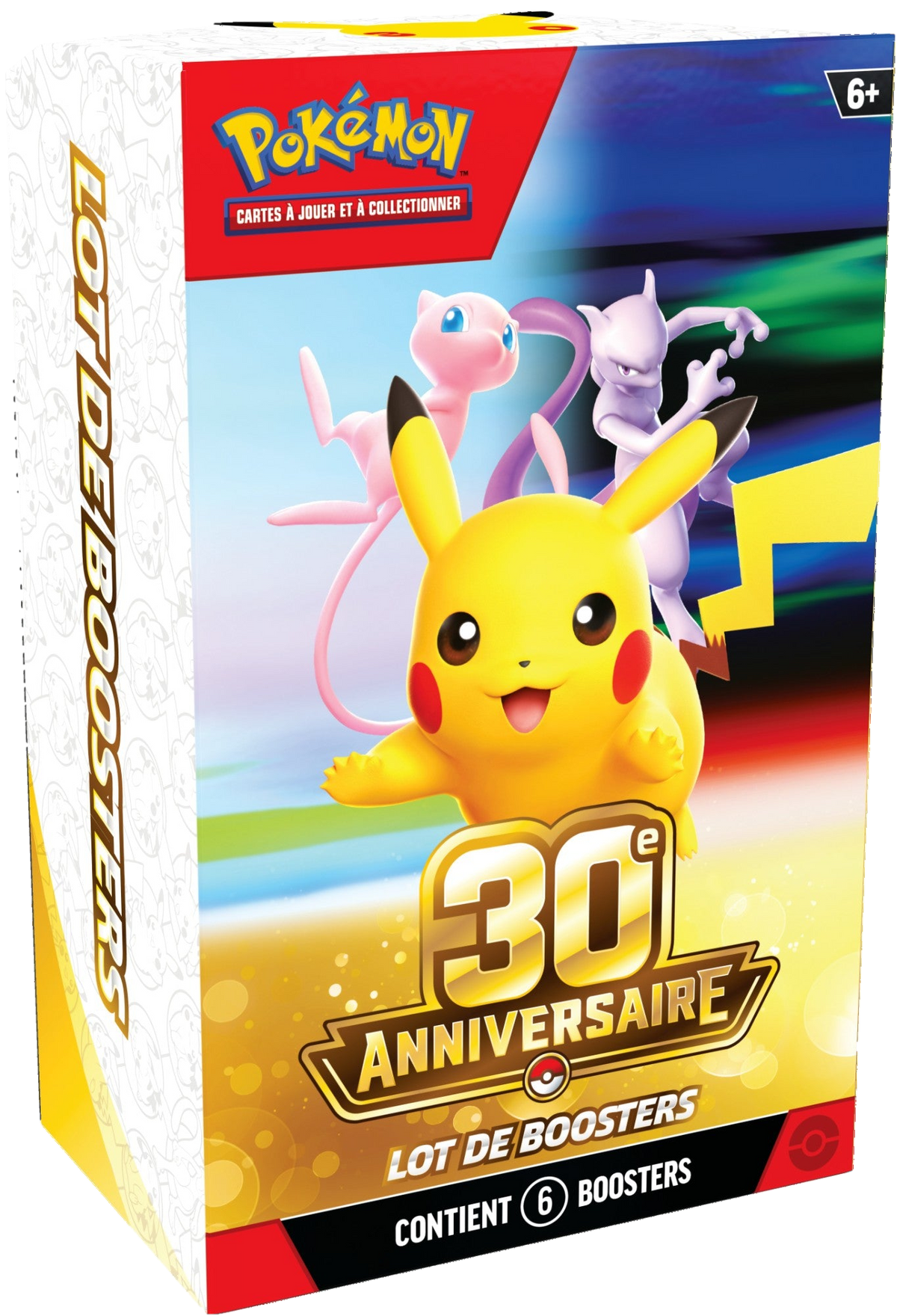 Pokémon 30e Anniversaire – Lot de 6 boosters (Booster Bundle) (FR)