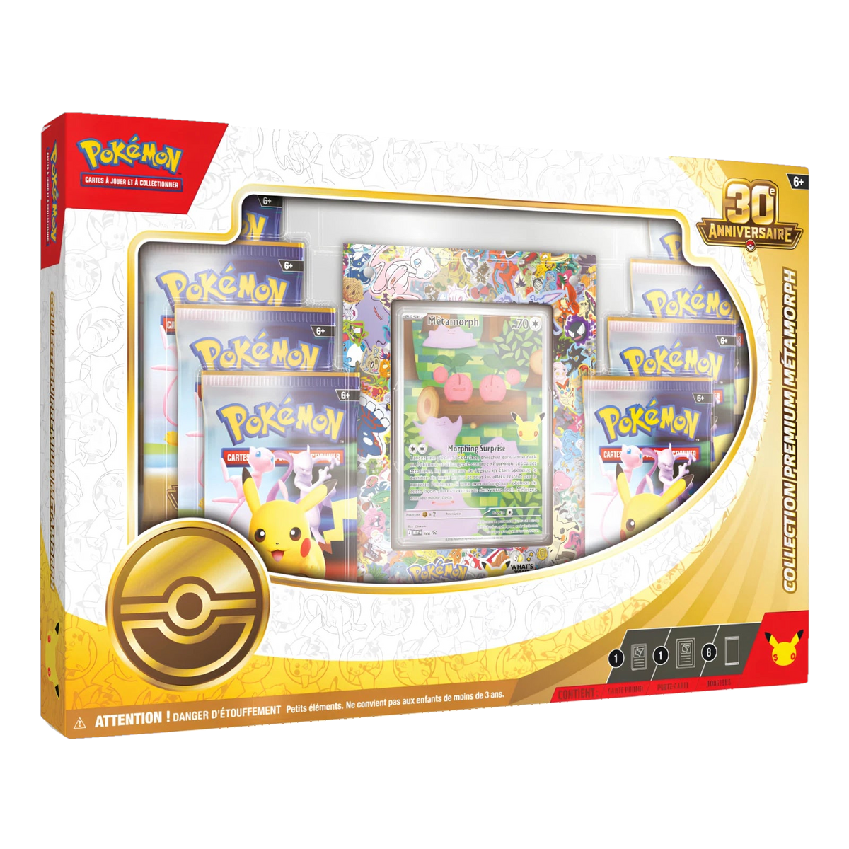 Pokémon 30e Anniversaire – Collection Premium Métamorph (FR)