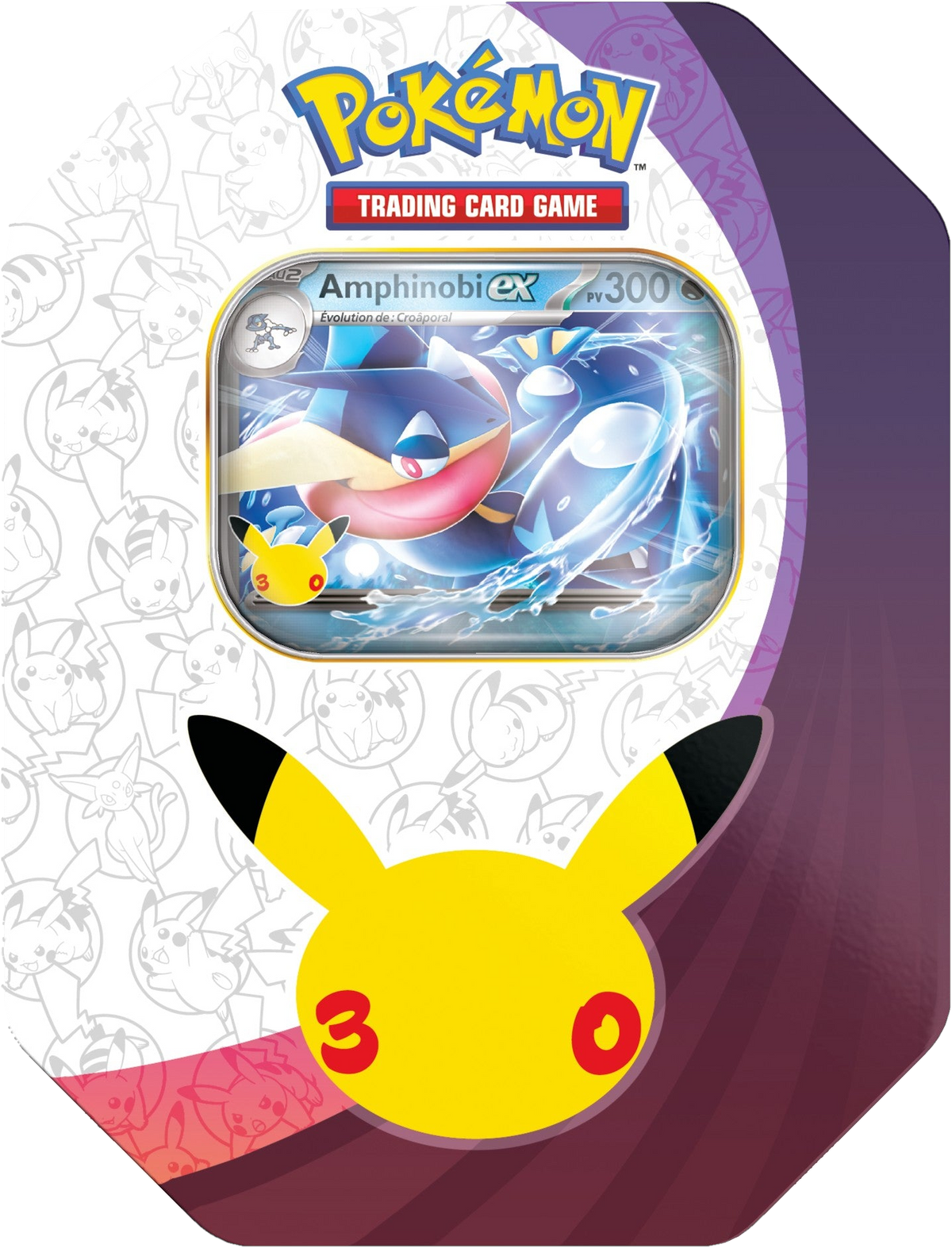 Pokémon 30e Anniversaire – Boîte métal (Tin) 4 boosters (FR)