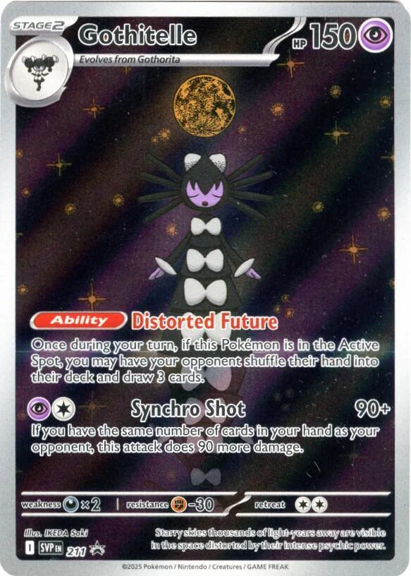 Carte Pokémon Sidérella (Gothitelle) SVP 211/225 – version française