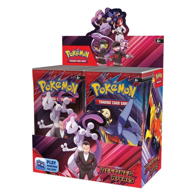 Booster display 36 boosters Pokémon Scarlet & Violet Destined Rivals SV10 – version anglaise