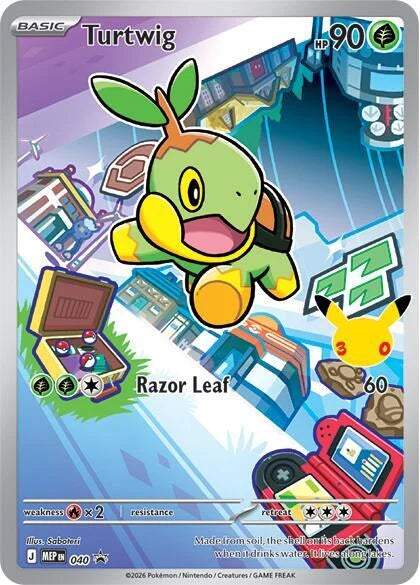 Carte Pokémon Tortipouss (Turtwig) MEP 040 – version française